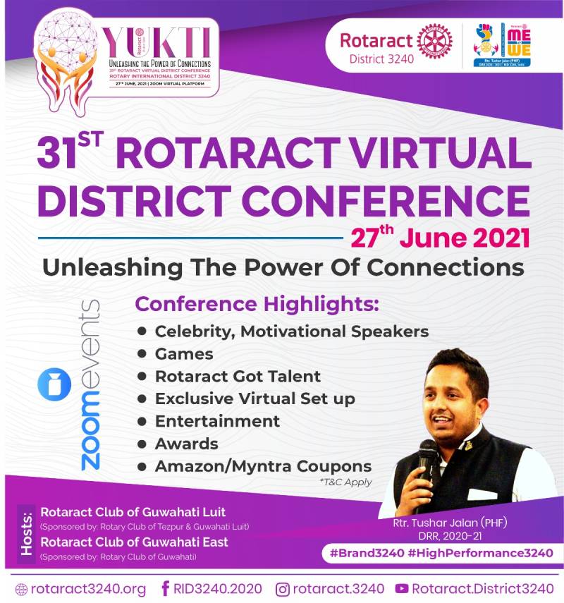 31st Rotaract Virtual District Conference